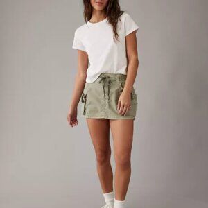 AE Snappy Stretch High-Waisted Cargo Mini Skort